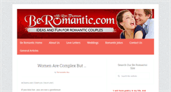 Desktop Screenshot of beromantic.com