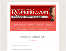 Tablet Screenshot of beromantic.com